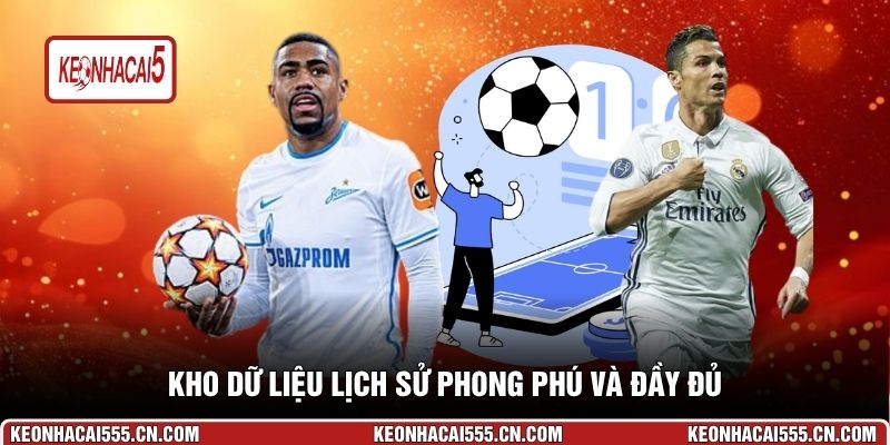 Kho dữ liệu lịch sử phong phú và đầy đủ